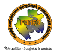 Fonds Autonome National d'Entretien Routier (FANER) logo